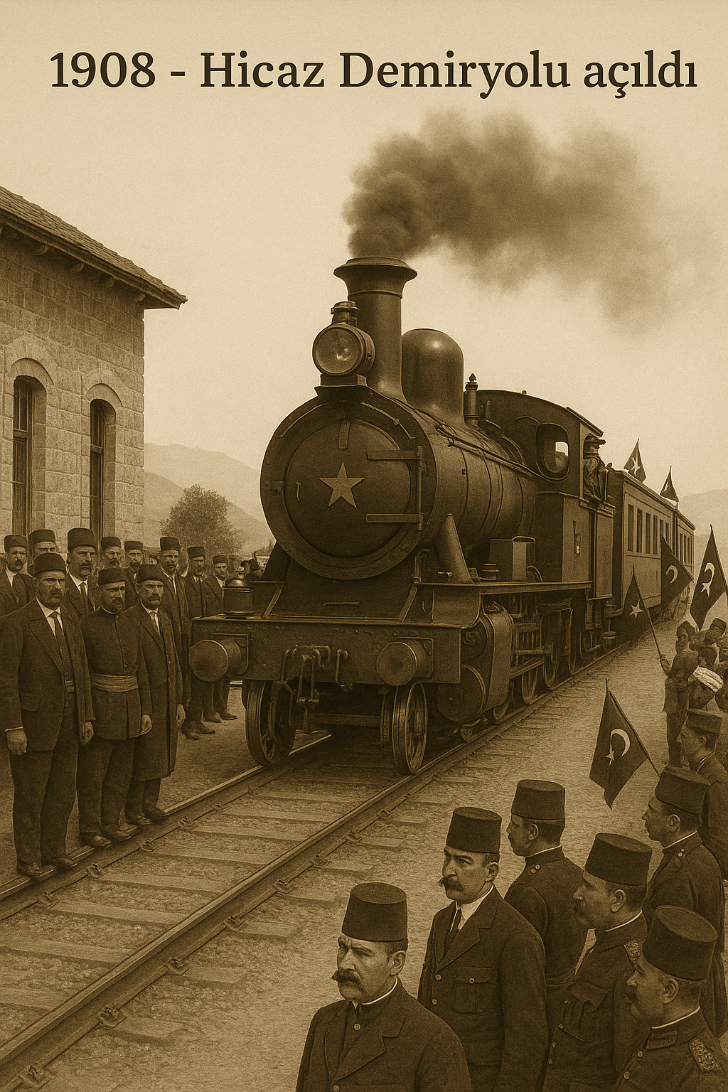 Hicaz Demiryolu’nun Açılışı